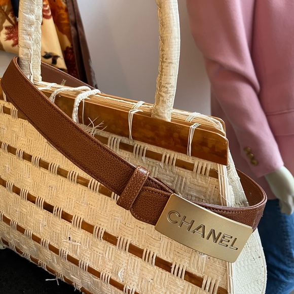 Chanel leather belt vintage - Picture 2 of 4